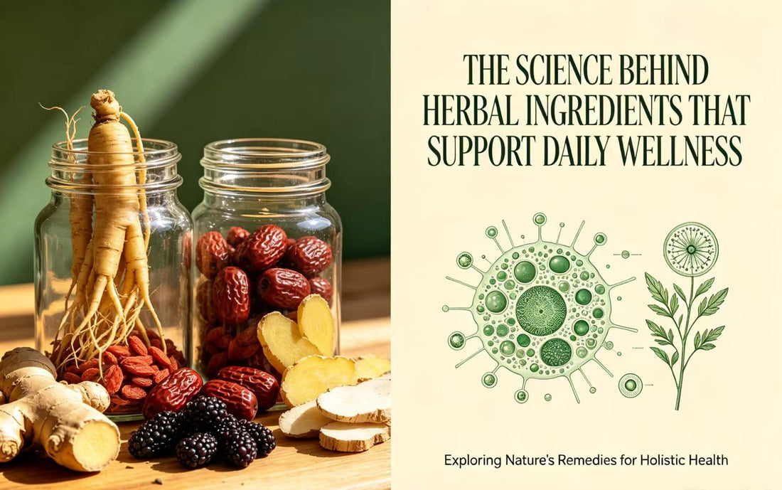 The Science Behind Herbal Ingredients That Support Daily Wellness